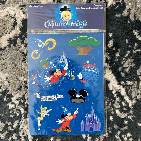 Walt Disney World Theme Park Stickers // FREE WITH PURCHASE - Picture 1 of 2